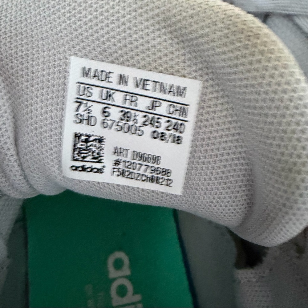 Adidas Originals Falcon Gray Sneakers Women’s Size 7.5 Retro Running Shoe - Picture 5 of 11